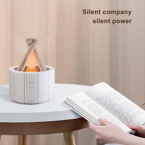 Bonfire Humidifier, 250ml Essential Oil Diffusers Flame Diffuser Aromatherapy Machine Flame Aroma Diffuser Essential Oil Diffusers for Home