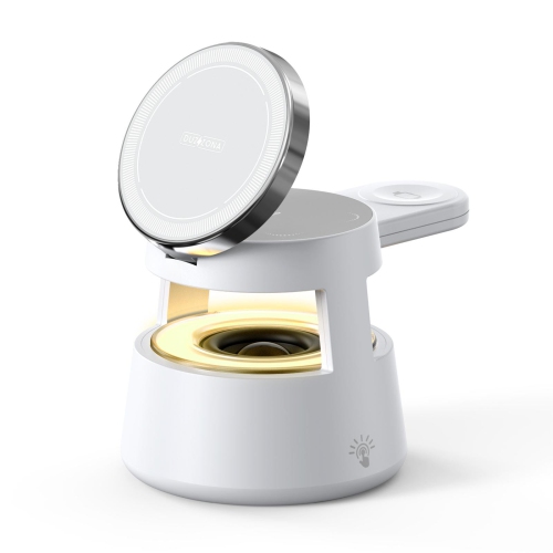 MYACUC  5-In-1 Wireless Charging Station With Bluetooth Speaker