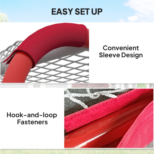 Soozier 6' x 4' Hockey Goal, Easy Set Up Hockey Net with Steel Frame, PE Mesh, Street Hockey Net, Lightweight & Portable, Indoor & Outdoor Training