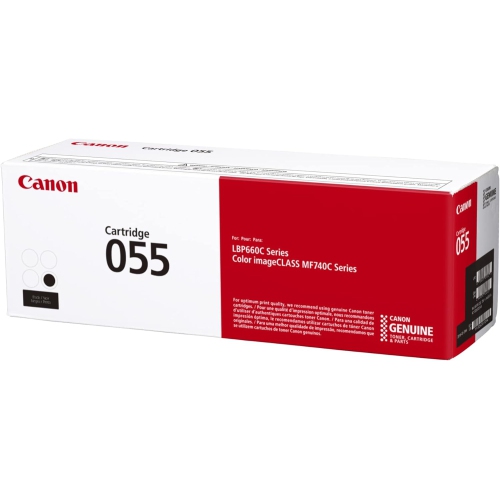 Canon Genuine Toner, Cartridge 055,Black,For Use with LBP664Cdw, MF741Cdw, MF743Cdw, MF745Cdw, MF746Cdw
