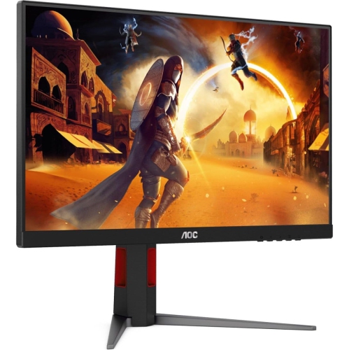 AOC 27G4 27" 16:9 Full HD 180Hz IPS LED HDR Gaming Monitor, Black/Red