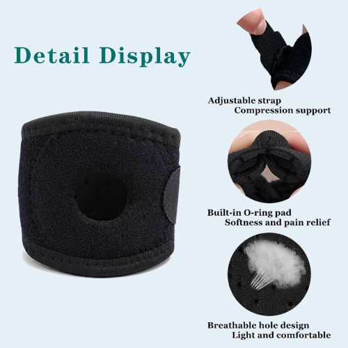 Wrist Band,Ulnar Wrist Brace with Silicone Shock Absorbing Pad,for Ulnar Sided Wrist Pain,TFCC Tear,Repetitive Wrist Use Injury, TFCC Wrist Brace