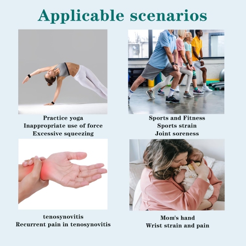 Wrist Band,Ulnar Wrist Brace with Silicone Shock Absorbing Pad,for Ulnar Sided Wrist Pain,TFCC Tear,Repetitive Wrist Use Injury, TFCC Wrist Brace