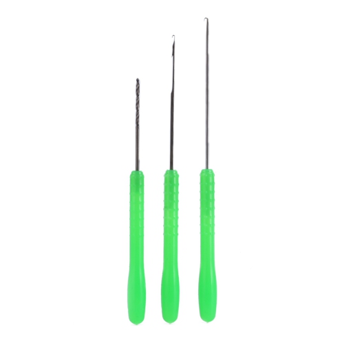 Image 1 de 10.. Jeu d'aiguilles pour appâts 3 en 1 en acier à haute teneur en carbone Jeu d'aiguilles pour crochet de perçage pour la fabrication de cônes