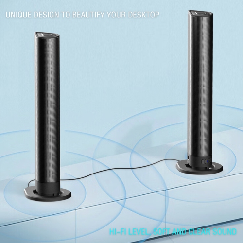 Detachable Surround Sound Bar Wireless Subwoofer 2 Speaker System Home Theater