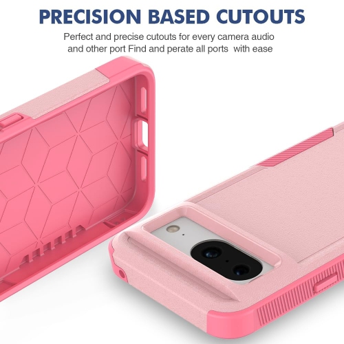 Étui rigide ajusté double couche robuste de XCRS pour Pixel 9a de Google