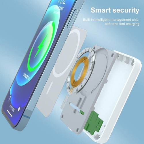 BIG DEAL - 7 in 1 Set, Smart Watch, Earbuds, MagSafe Power Bank 5000 mAh, MagSafe Magnetic Wireless Charger, 20 W iPhone Fast Charger with Line of