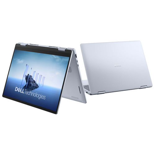 Dell Plus 14" Touchscreen 2-in-1 Copilot+ PC Laptop - Ice Blue (Intel Core Ultra 5 - 226V/16GB RAM/512GB SSD)