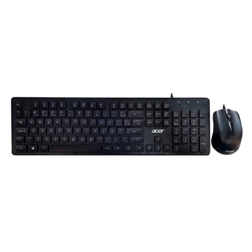 Refurbished Acer OCC300 Keyboard and Mouse Kit, USB With Numeric Keyboard, Black - ZL. ACCEE.00L