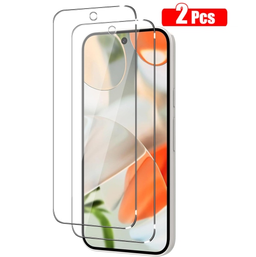 XCRS Tempered Glass, Screen Protector for Google Pixel 9A [Pack of 2]