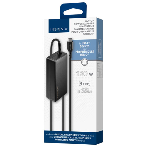 Chargeur USB-C de 100 W pour portable d'Insignia - Exclusivité Best Buy