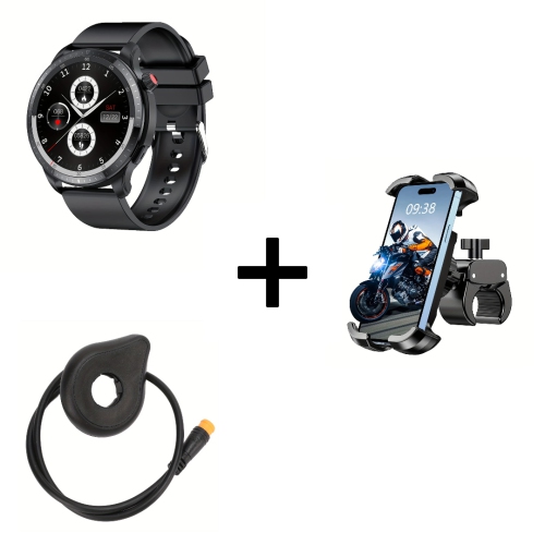 Smartwatch with 1.39" TFT Screen, 260mAh Battery, Wireless 5.2, and Silicone Strap