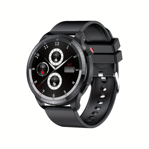 Smartwatch with 1.39" TFT Screen, 260mAh Battery, Wireless 5.2, and Silicone Strap