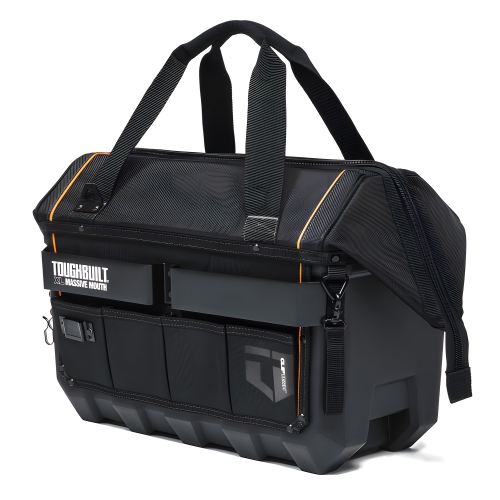 TOUGHBUILT  Waterproof Storage Tool Bag Pouch Organizer, Xl Massive Mouth In Black Great bag with lots of space to put many tools
