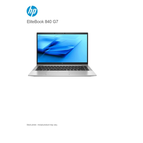 HP EliteBook 840 G7 Core i5-10210U, 16GB, 512GB M.2 SSD, 14″, WC, WIN 11 PRO, Backlit Keyboard by HP - Refurbished condition - CA$449.00