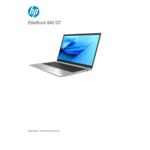 HP EliteBook 840 G7 Core i5-10210U, 16GB, 512GB M.2 SSD, 14″, WC, WIN 11 PRO, Backlit Keyboard by HP - Refurbished condition - Image 2