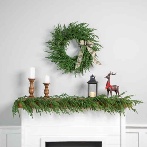 Norfolk Pine Artificial Christmas Garland - 5' - Unlit