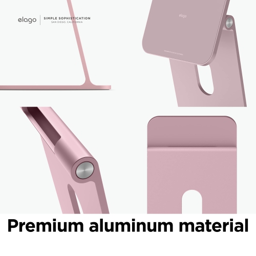 Support magnétique Elago Premium pour iPad Pro 12,9&nbsp;po, 11&nbsp;po (3ᵉ,2ᵉ gén), Air 10,9&nbsp;po (5ᵉ,4ᵉ gén), Mini 8,3&nbsp;po (6ᵉ gén, A17