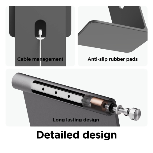 elago Premium iPad Magnetic Stand Designed for iPad Pro 12.9"(5th,4th Gen), 11"(3rd,2nd Gen), Air 10.9"(5th,4th Gen), Mini 8.3"(6th Gen, A17 Pro),