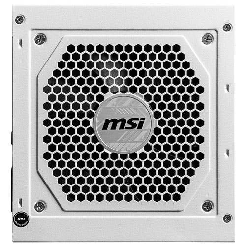 MSI MAG A850GL PCIE5 850W Modular Power Supply - White