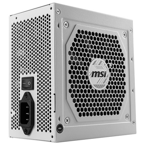 MSI MAG A850GL PCIE5 850W Modular Power Supply - White