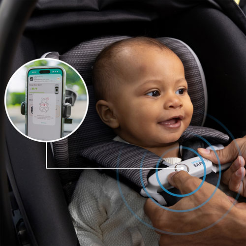 Evenflo Revolve180 LiteMax NXT Rotational Infant Car Seat with SensorSafe - Cinder