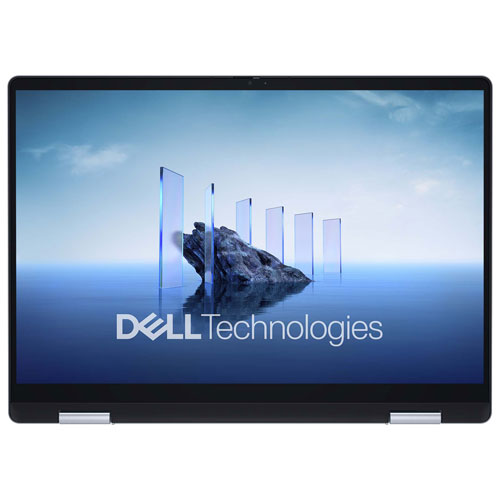 Portable 2-en-1 tactile de 14 po Copilot+ PC Plus de Dell - Bleu glacier (Core Ultra 7-256V d'Intel/RAM 16 Go/SSD 1 To)