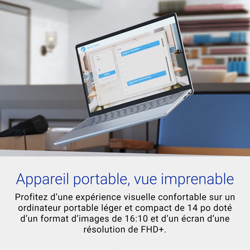 Portable de 14 po Inspiron de Dell - Bleu glacier