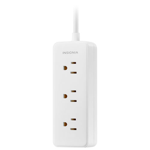 Insignia 3-Outlet Surge Protector - Only at Best Buy