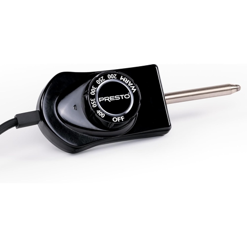 Presto 06626 11-Inch Electric Skillet with Glass Lid, Nonstick Surface, and Heat Control