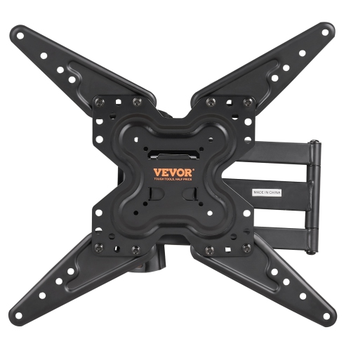 VEVOR 26-55 inch Full Motion TV Mount Fits, Swivel Tilt Horizontal Adjustment TV Wall Mount Bracket with Articulating Arm, Max VESA 400x400mm , Holds