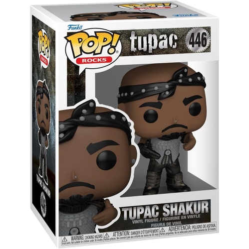 POP  Rocks Tupac 3.75 Inch Action Figure - Tupac Shakur #446
