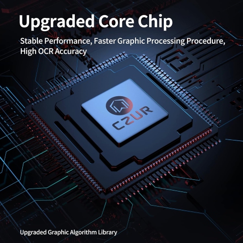 CZUR ET24 Pro Professional Book & Document Scanner, 24MP High-Resolution Camera, A3 Large-Format Scanner, Auto-Flatten & Deskew, 180+ Languages OCR,