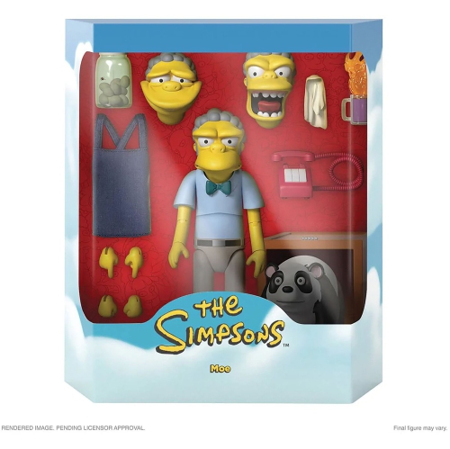 Super7 - The Simpsons ULTIMATES! Wave 1 - Moe [COLLECTABLES]