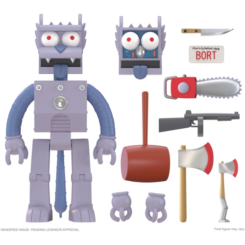 Super7 - The Simpsons ULTIMATES! Wave 1 - Robot Scratchy [COLLECTABLES]