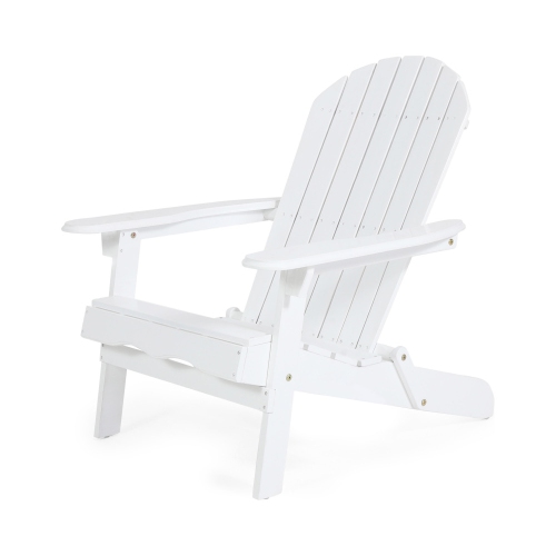 YOULIGHTS Folding ADIRONDACK CHAIR ,Acacia Wood Patio Chair with traditional slatted seating, Outdoor Chair Wood Texture, Lawn Chair for Porch,