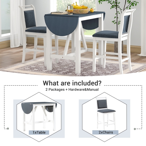 YOULIGHTS Upholstered Dining Chairs with Button-tufted Diamond Stitching and Flared Backs for Dining Rooms and Offices