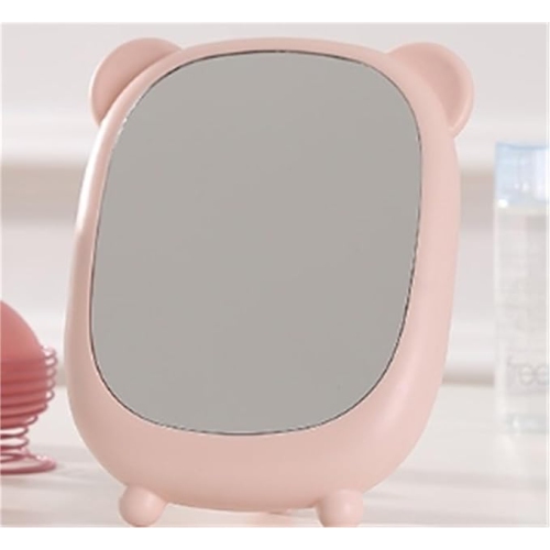 Makeup Mirror Tabletop Vanity Mirror Wall Mountable Mirror(White)