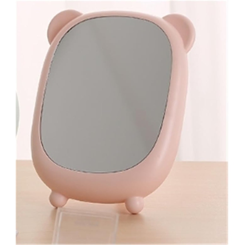 Makeup Mirror Tabletop Vanity Mirror Wall Mountable Mirror(Green)