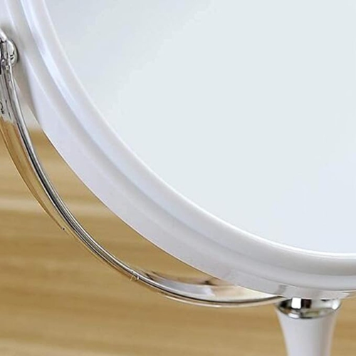 Cosmetic Mirror Makeup Vanity Mirror, Desktop Two-Sided Beauty Mirror 3X Magnification Cosmetic Mirror 360° Swivel Bathroom Mirror