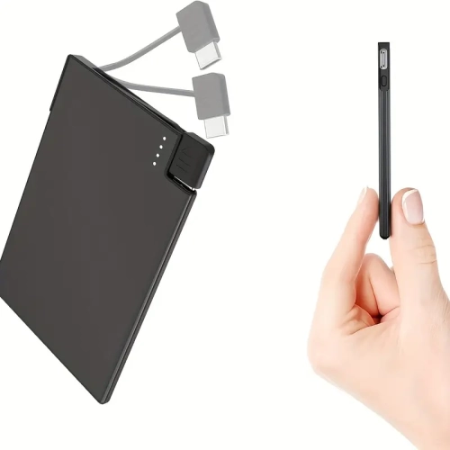 Lightweight Wireless Ear Clip Headset with 40H Playtime, Smart Display, Ultra-Thin Portable Power Bank, and Heavy-Duty Motorcycle/Bike Phone Mount