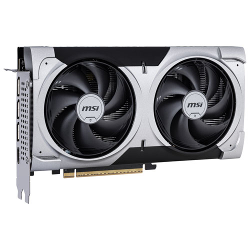Carte graphique GeForce RTX 5060 Ti Ventus 2X OC+ GDDR7 de 16 Go de MSI