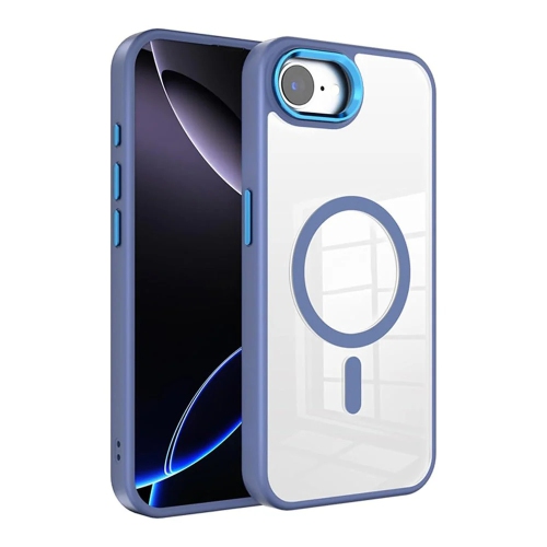 [CS] Transparent Hard PC Hybrid Magnetic MagSafe Case Cover for iPhone 16e, Navy