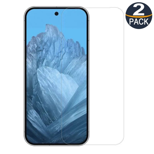 [2 Packs] Protecteur d'écran en verre trempé Premium de CS pour Pixel 9&nbsp;A de Google, étui et sans bulles