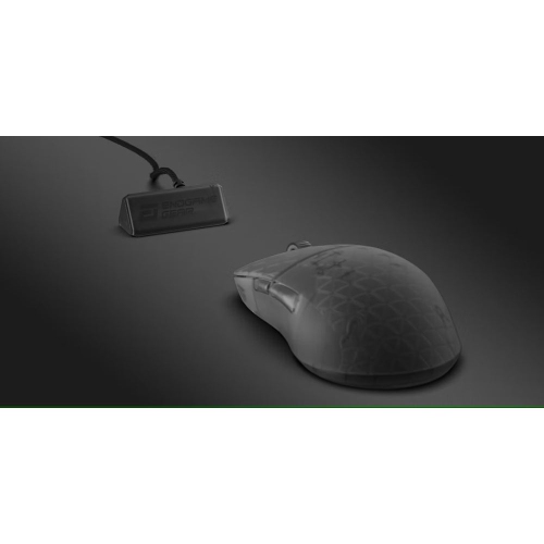 End Game Gear OP1w 4k Wireless Gaming Mouse - Lightweight 62g, Right-Handed, 4K Dongle Included, Dark Frost