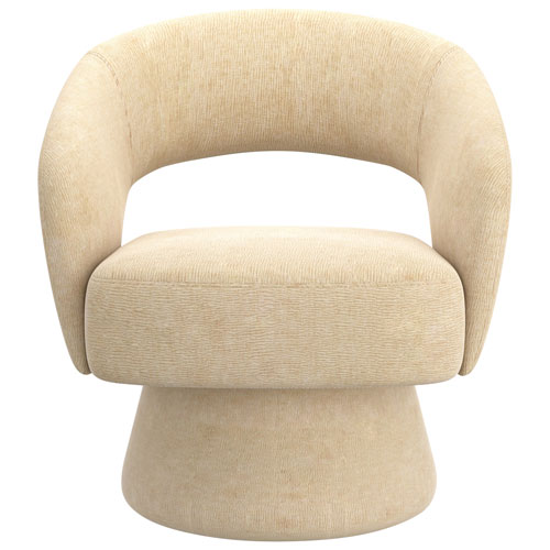 Inspire Fabric Accent Chair - Beige
