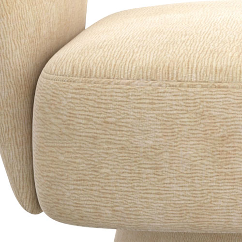 Inspire Fabric Accent Chair - Beige