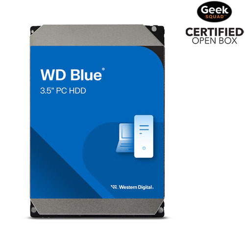 Open Box - WD Blue 2TB 3.5" 7200RPM SATA Desktop Internal Hard Drive - (WD20EZBX)