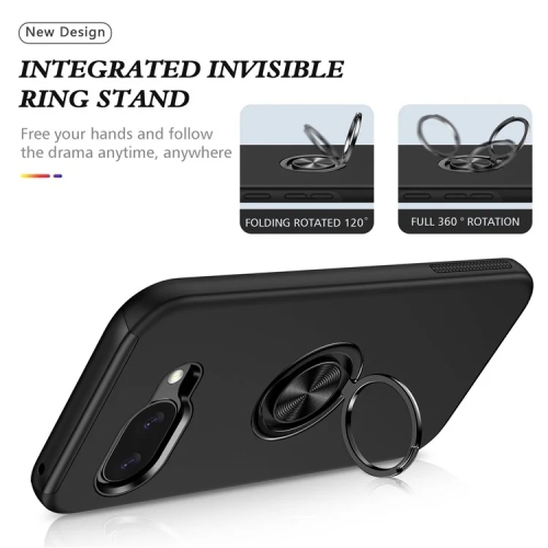 [CS] Étui magnétique hybride avec anneau invisible pour Pixel 9&nbsp;A de Google, noir