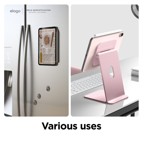 Étui Elago pour iPad mini A17 Pro, 6ᵉ Generation - Étui pour iPad avec fixation magnétique aux matériaux en métal, compatible avec l'iPad Pencil